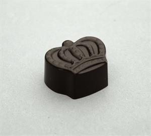Chokoladform med kronor